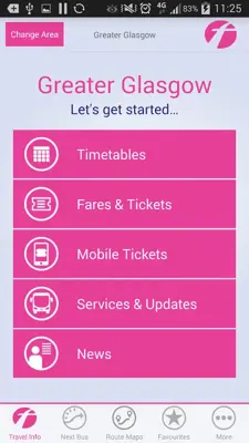 First Bus android App screenshot 3